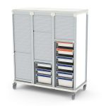 chariot medical a volet roulant