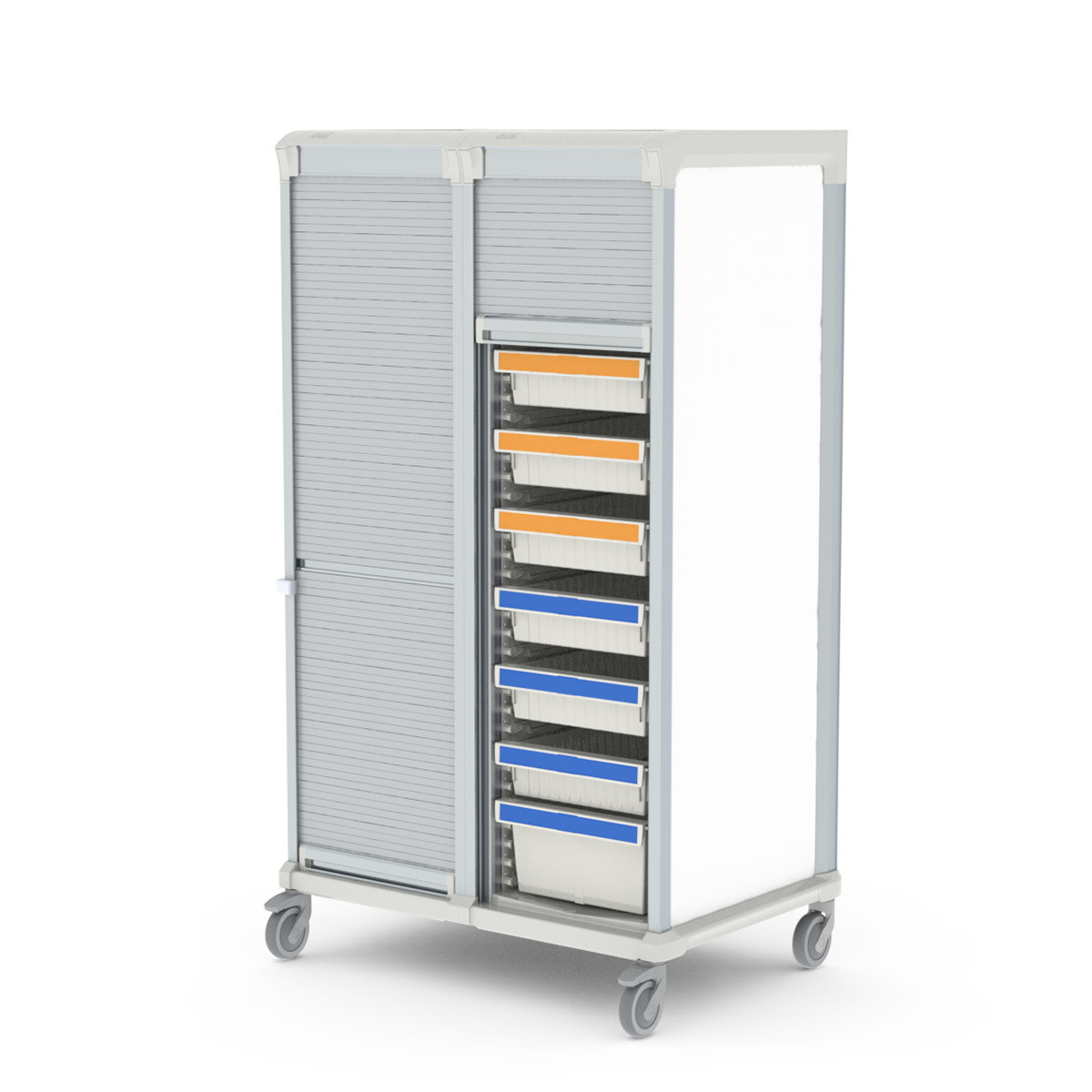 chariot medical de stockage