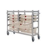 Open transport medical carts
