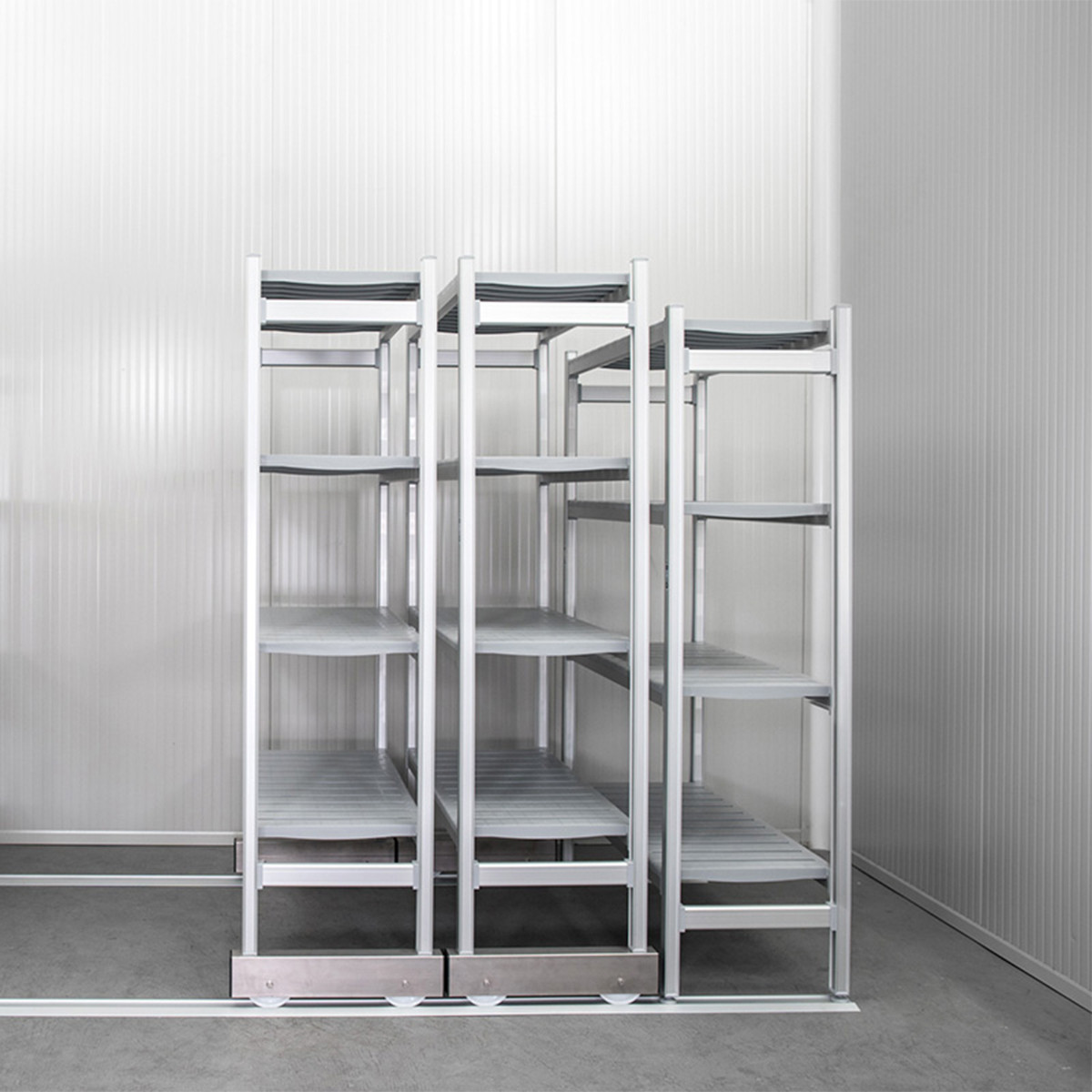 scaffalatura compattabile