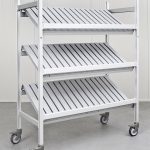 carrello in alluminio