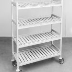carrello in alluminio