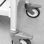 carrello in alluminio