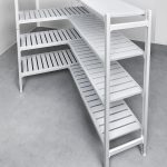 scaffalatura modulare per alimenti