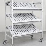 chariot en aluminium